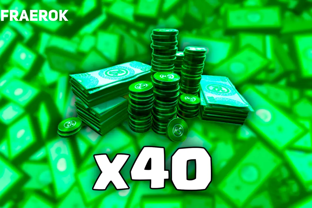 ✅ 40 РОБУКСОВ НА ТВОЙ АККАУНТ ✅ (3391)